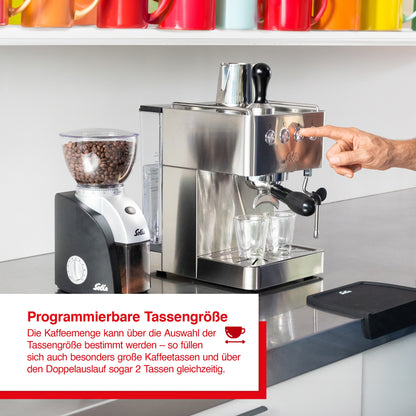Solis_Barista Gran Gusto (Typ 1014), silber B-Ware_silber