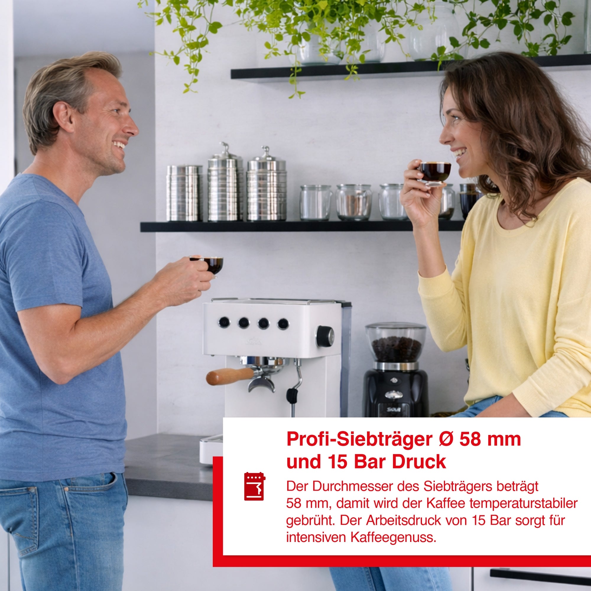Solis_Barista Gran Gusto (Typ 1014), weiß_weiß
