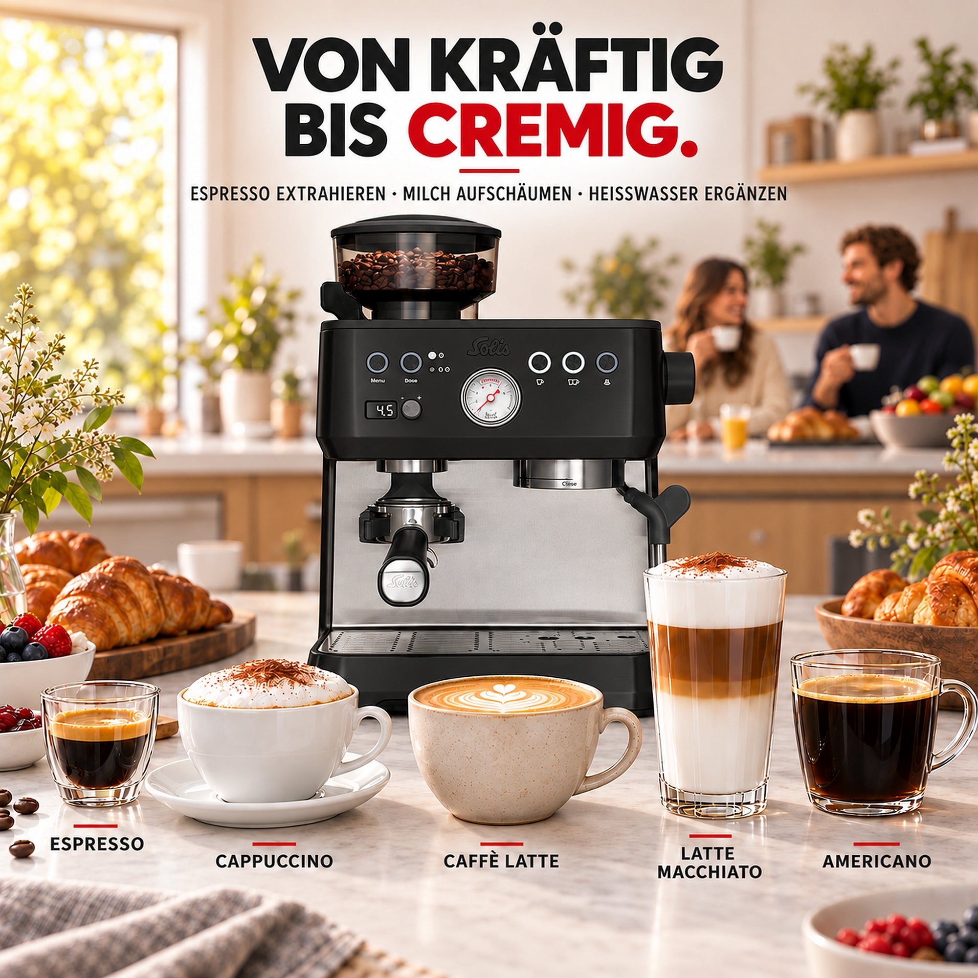 Solis_Crema Bar schwarz (Typ 1009)_schwarz