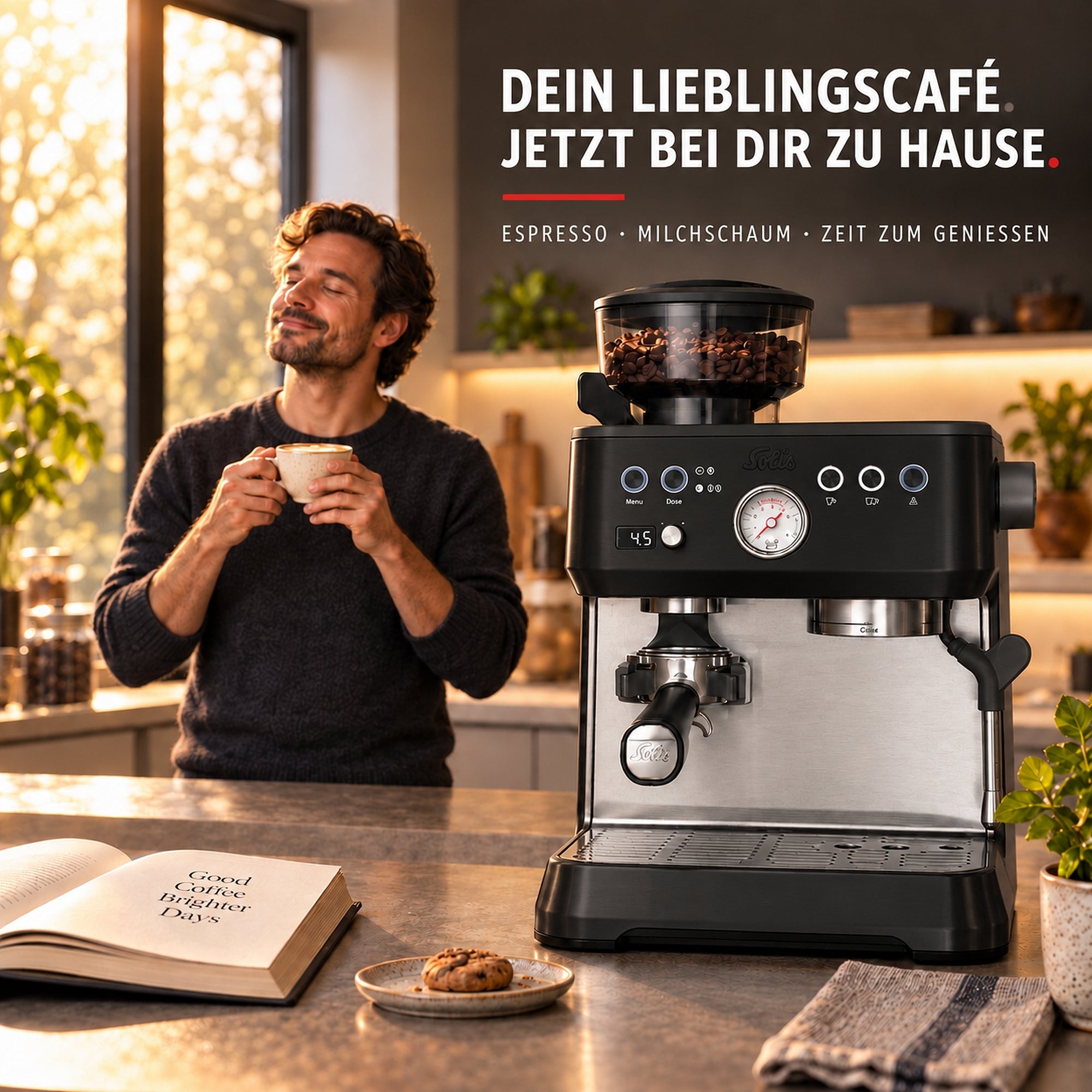 Solis_Crema Bar schwarz (Typ 1009)_schwarz