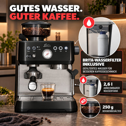 Solis_Crema Bar schwarz (Typ 1009)_schwarz