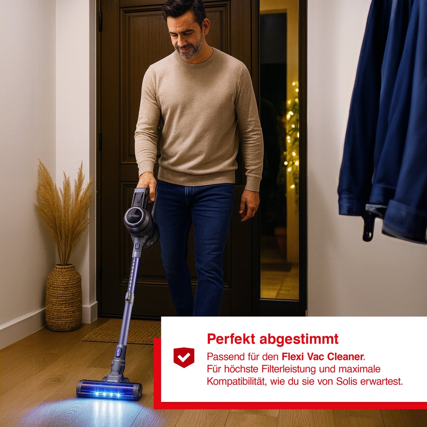 Solis_HEPA-Abluftfilter für Flexi Vac Cleaner 350_weiß