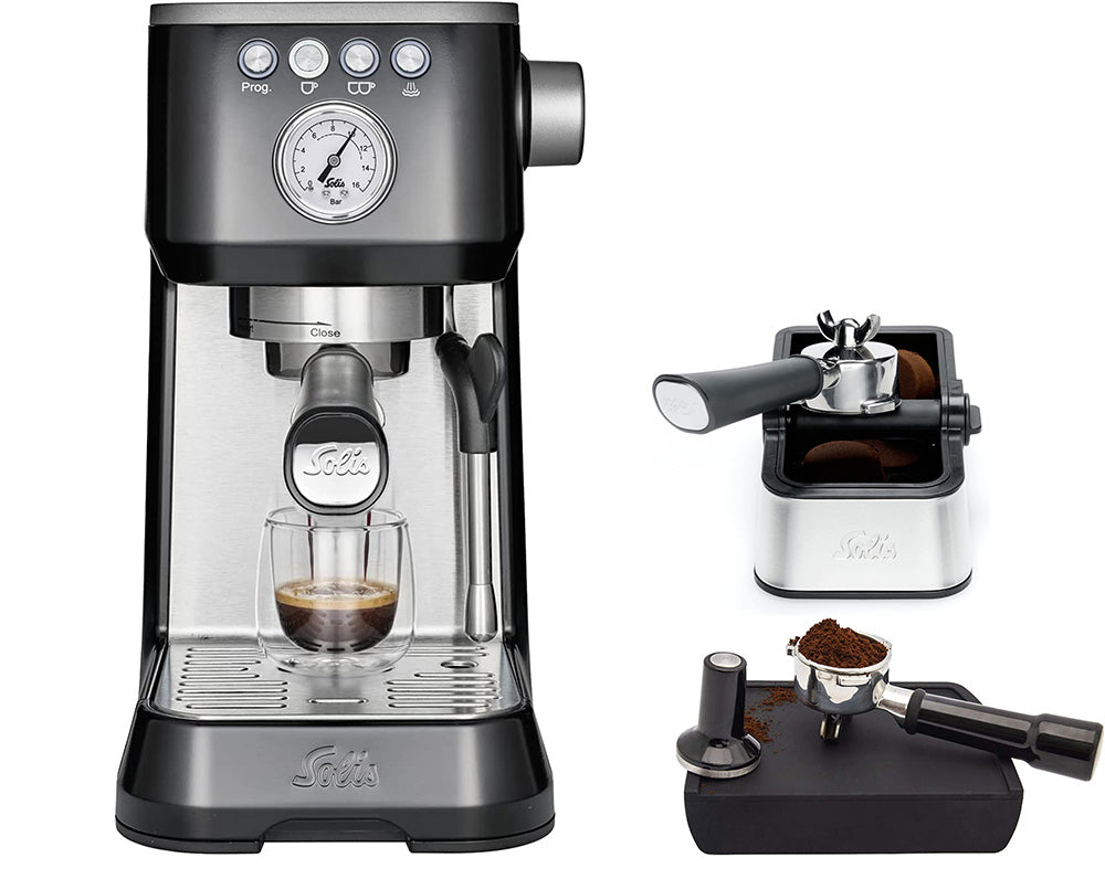 Barista Perfetta PLUS-Bundle: Halbautomatische Espressomaschine + Barista Zubehör