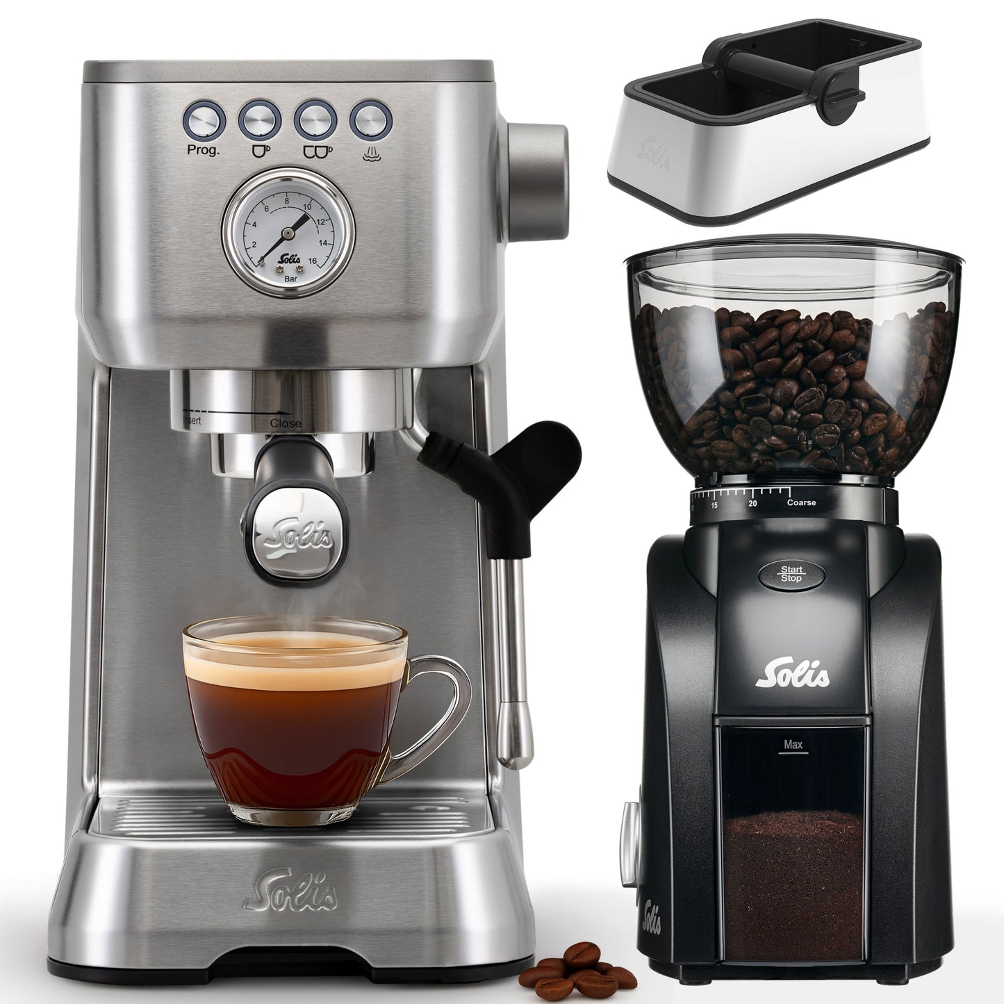 Solis_Barista Perfetta Plus (Typ 1170) v2, silber_silber