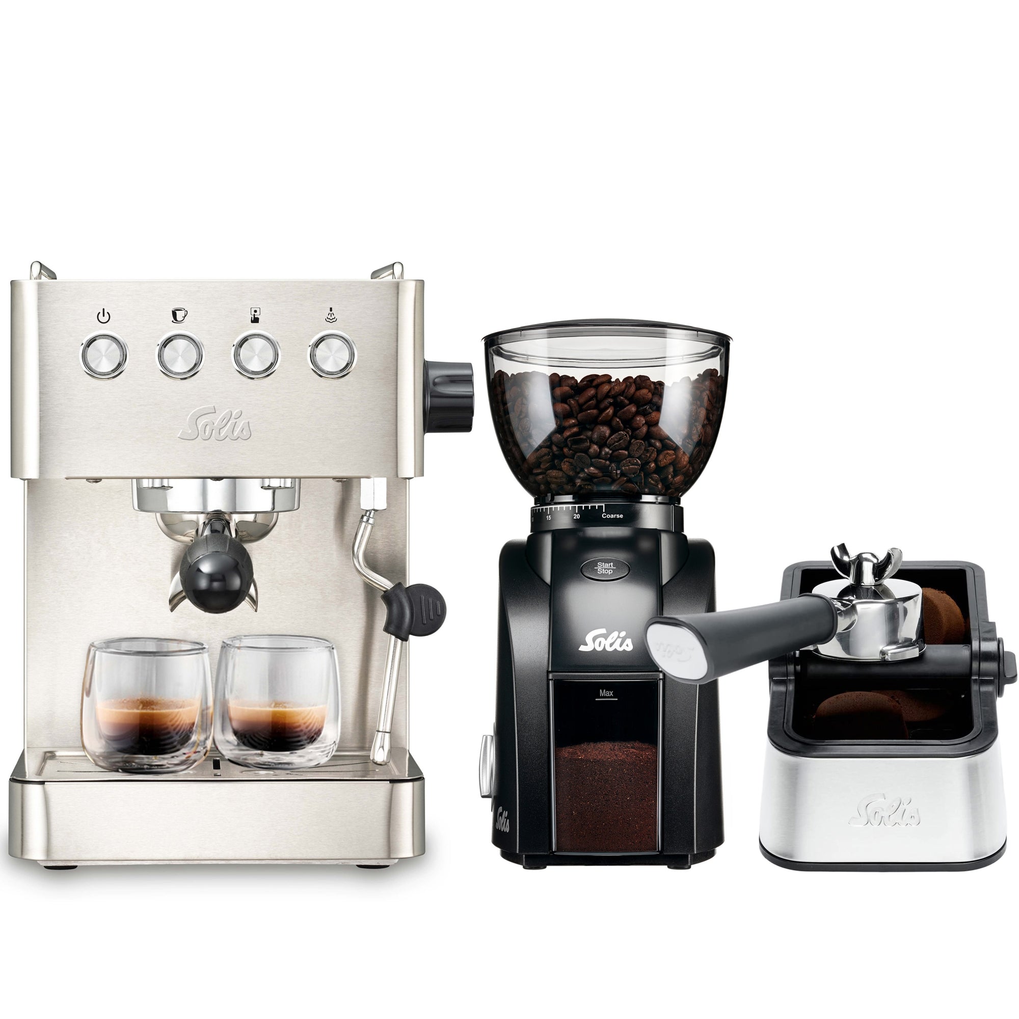 Solis_Barista Gran Gusto Starter Set_silber