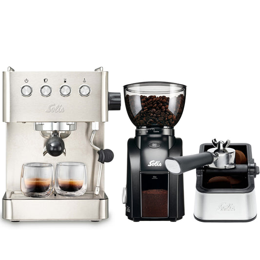 Solis_Barista Gran Gusto Starter Set_silber