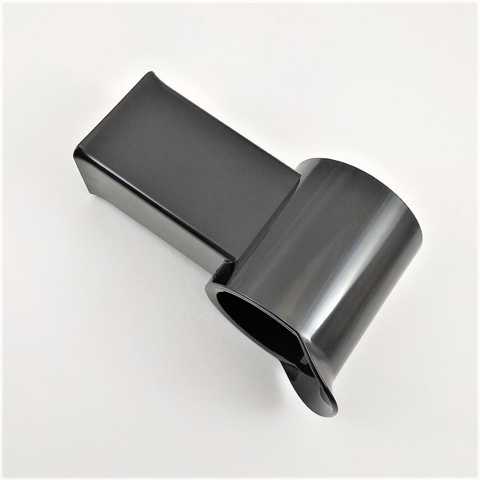 Solis_Ersatz Trommelhalterung mit Einfüllschacht_schwarz