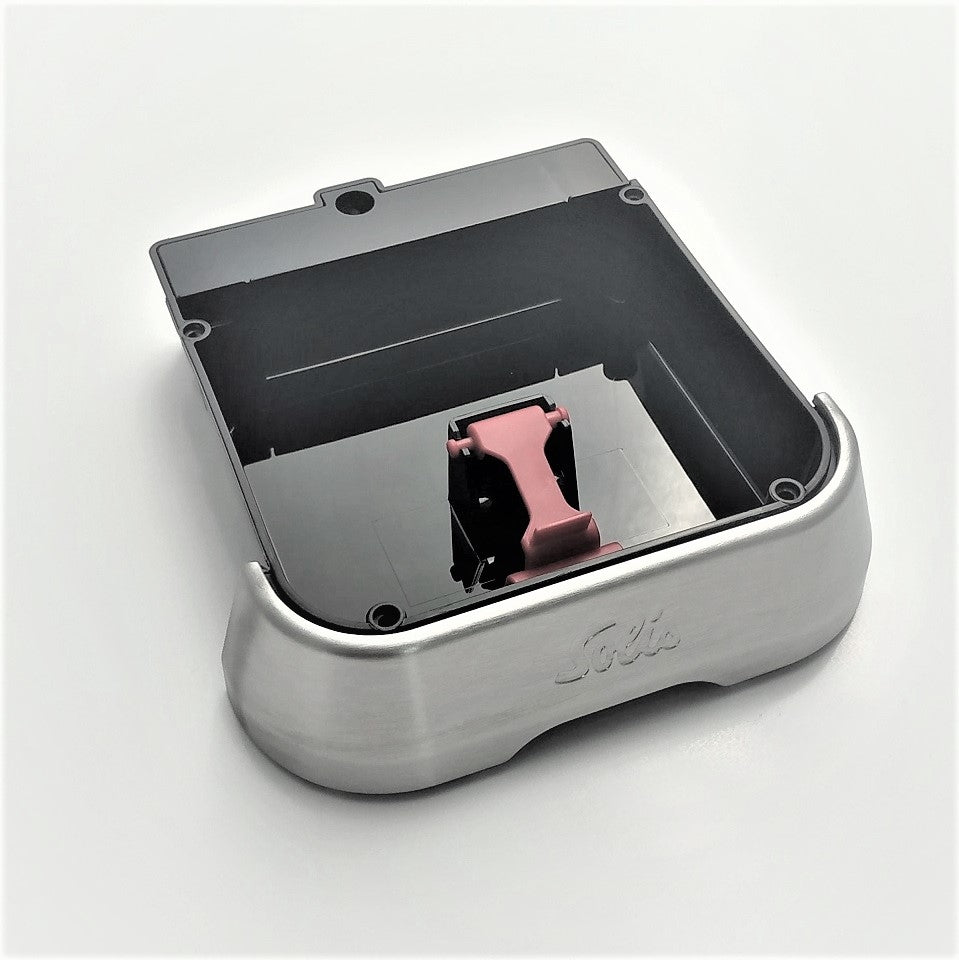 Solis_Ersatz Abtropfschale silber ohne Gitter_silber