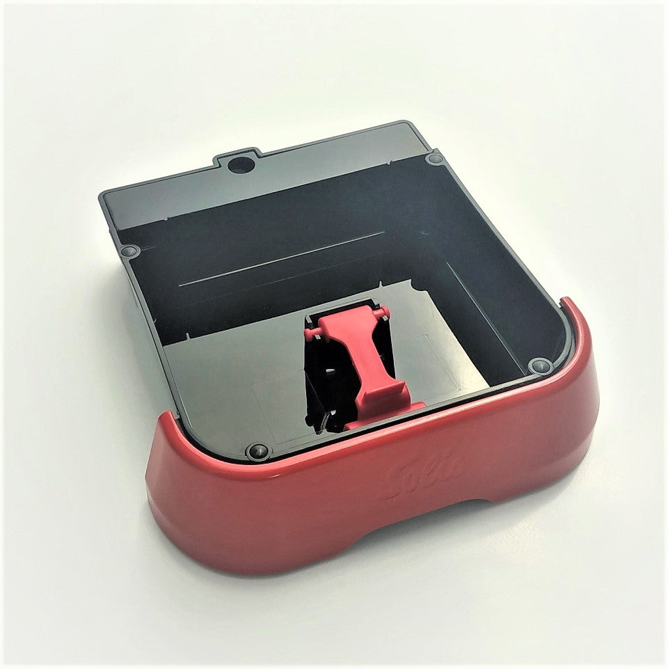 Solis_Ersatz Abtropfschale rot ohne Gitter_rot